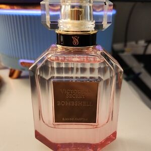 Victoria's Secret Bombshell Perfume in Pink and Gold